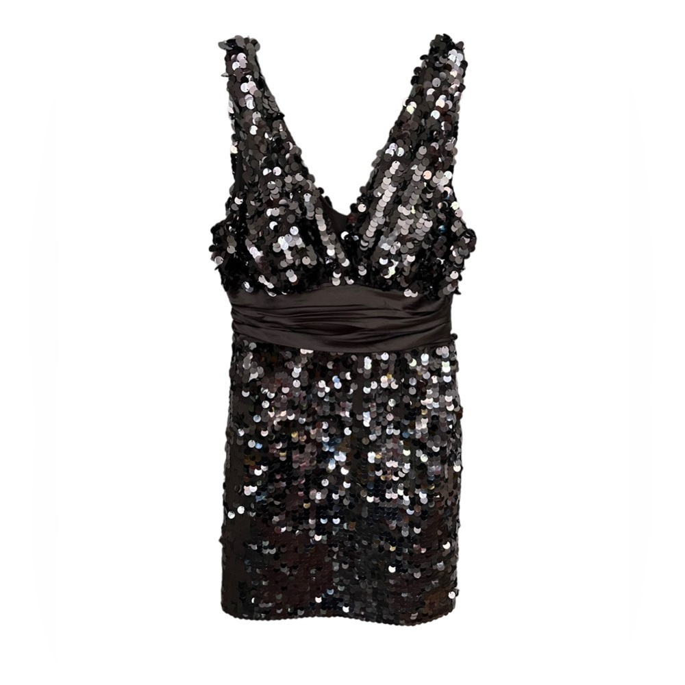 Vintage XXI Sequins Y2K Dress Small